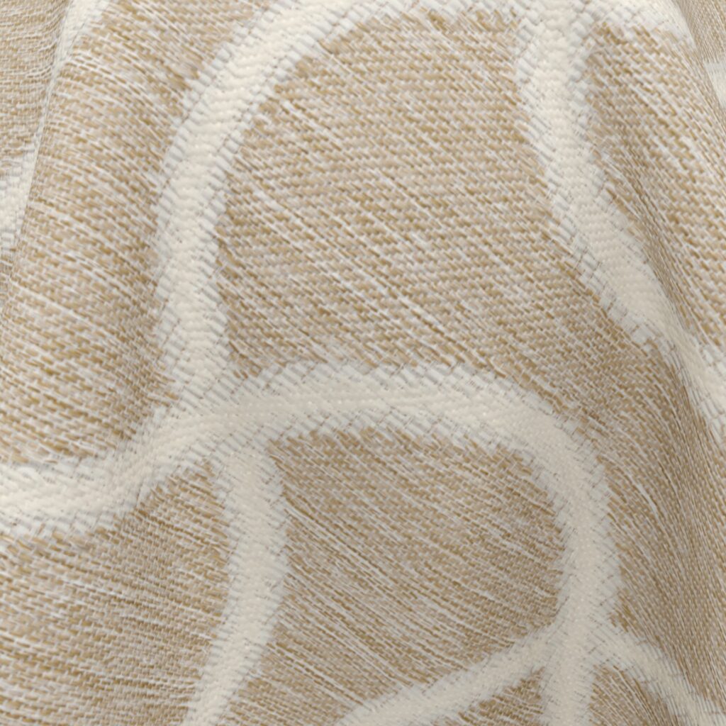 Neutral coloured upholstery fabric closeup fibreguard