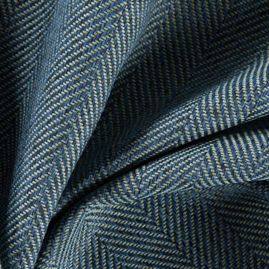 two-toned herringbone woven with contrasting yarns by fibreguard